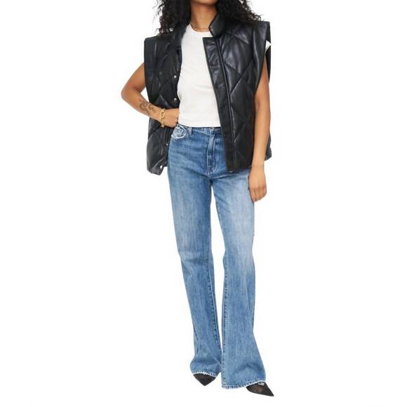 NEW PISTOLA stevie high rise relaxed flare jean in seneca - Picture 2 of 4